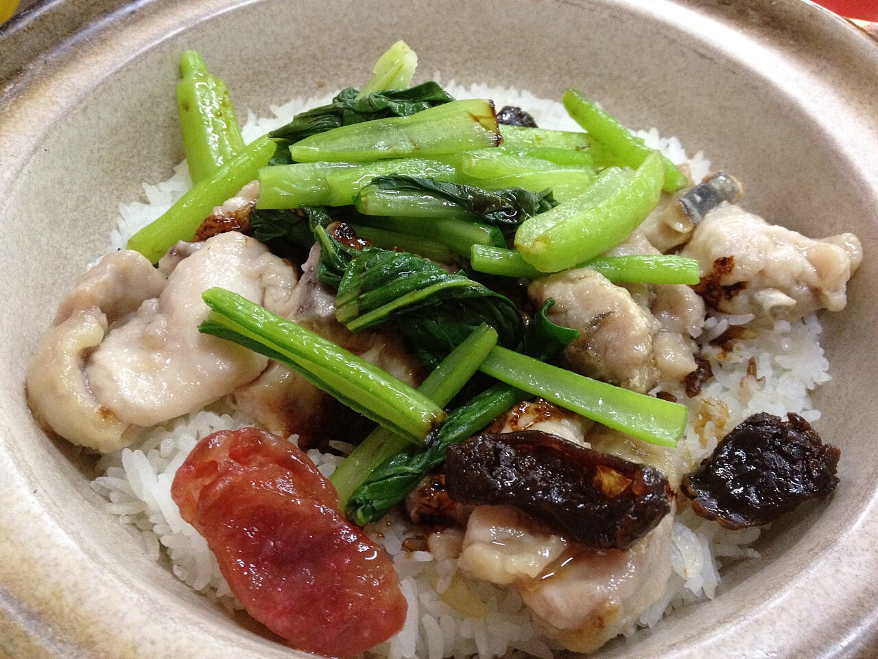 煲仔飯相關真實照片